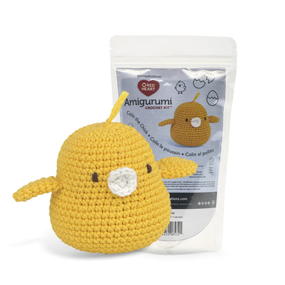 Red Heart Amigurumi Crochet Kit Colin The Chick