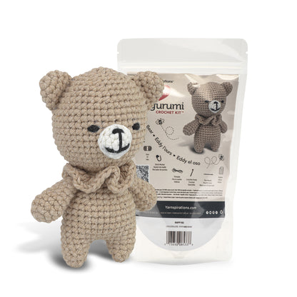 Red Heart Amigurumi Crochet Kit Eddy The Bear