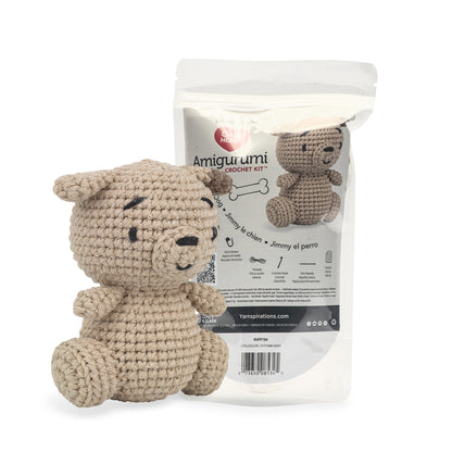 Red Heart Amigurumi Crochet Kit Jimmy The Dog
