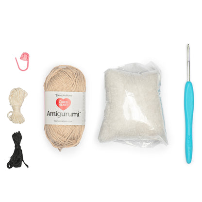 Red Heart Amigurumi Crochet Kit Eddy The Bear