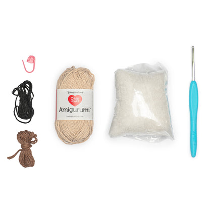 Red Heart Amigurumi Crochet Kit Jimmy The Dog
