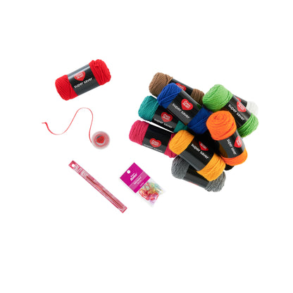 Red Heart Super Saver Super Craft Kit Super Crochet Kit