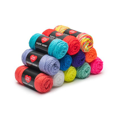 Red Heart Super Saver Super Craft Kit Super Craft Kit - Brights