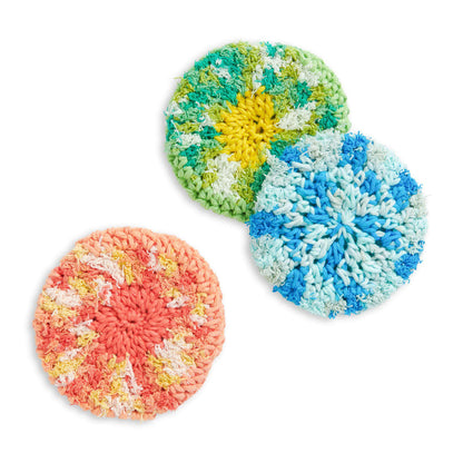 Lily Sugar'n Cream Pot/Dish Crochet Scrubbies Crochet  made in Lily Sugar'n Cream Scrub Off yarn