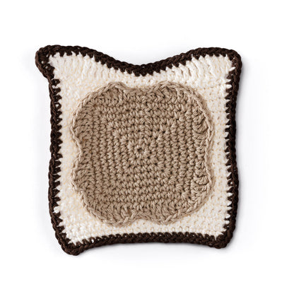 Lily Sugar'n Cream Crochet PB & J Dishcloth Set Crochet Pb & J Dishcloth Set made using Lily yarn