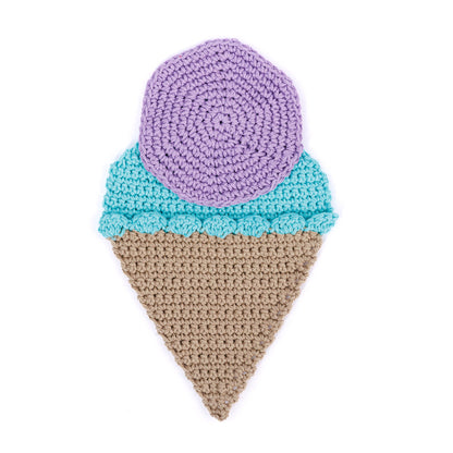 Lily Sugar'n Cream Double Scoop Crochet Dishcloth Double Scoop Crochet Dishcloth made using Lily yarn
