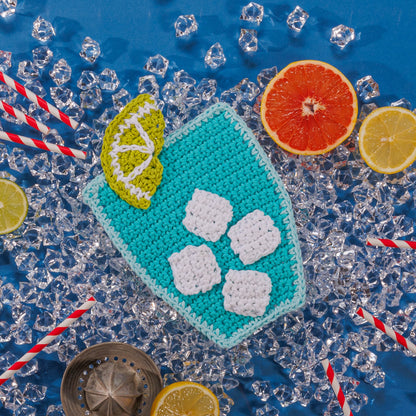 Lily Sugar'n Cream Summer Sips Crochet Dishcloth Summer Sips Crochet Dishcloth made using Lily yarn