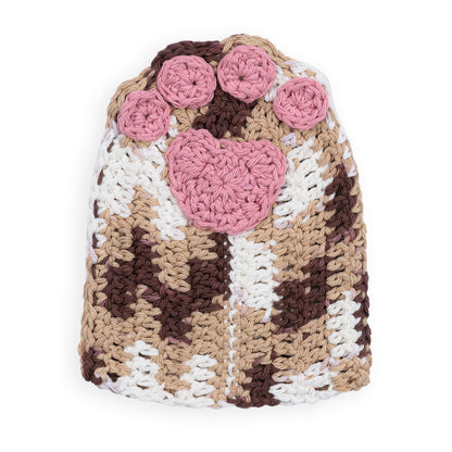Lily Sugar'n Cream Crochet Paw-sitively Clean Dish Mitt Crochet Paw-Sitively Clean Dish Mitt made using Lily yarn in a styled lifestyle setting