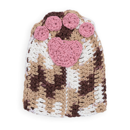 Crochet Paw-Sitively Clean Dish Mitt made using Lily yarn