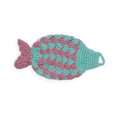 Lily Catch of the Day Crochet Dishcloth Version 2