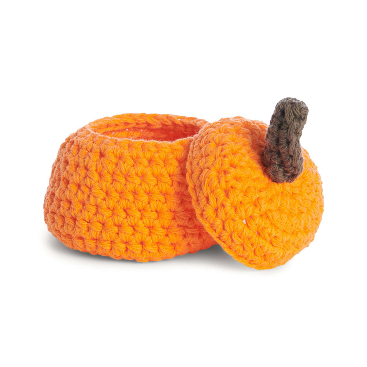 Crochet Jar made in Lily The Original Yarn