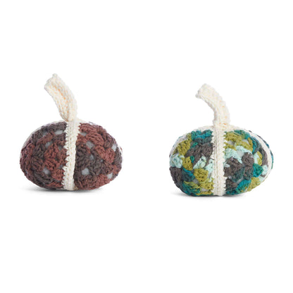 Lily Sugar'n Cream Crochet Granny Motif Pumpkin Crochet Pumpkin made in Lily The Original Yarn
