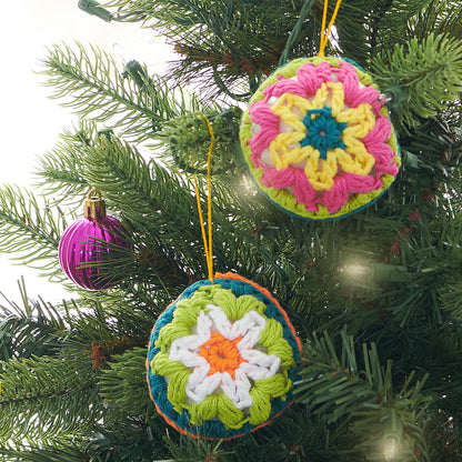 Lily Colorful Crochet Ornaments All Variants