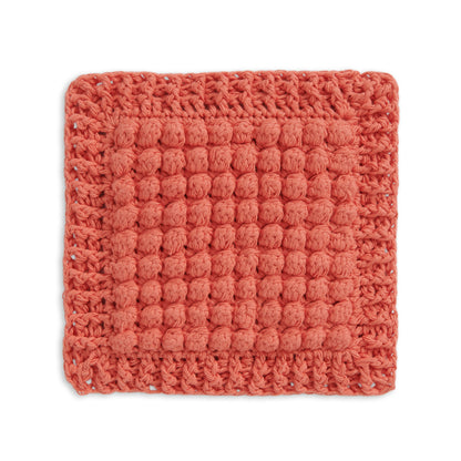 Lily Sugar'n Cream Fall Colors Textured Crochet Hot Pads Crochet Hot Pads made in Lily The Original Yarn