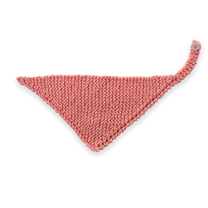 Lily Sugar'n Cream Knit Dribble Bib Tea Rose