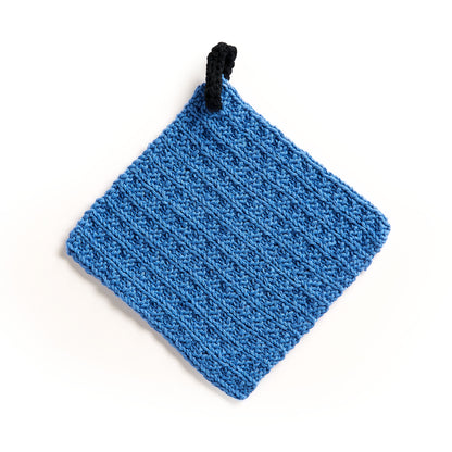Lily Sugar'n Cream Knit Waffle Dishcloth Knit Dishcloth made in Lily The Original Yarn