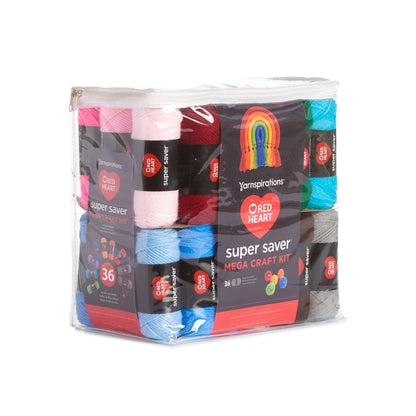 Red Heart Super Saver Super Mega Craft Kit Red Heart Super Saver Super Mega Craft Kit