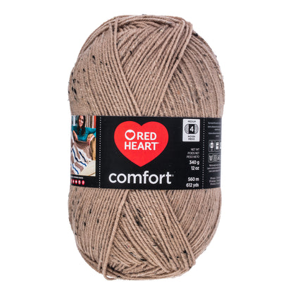 Red Heart Comfort Yarn - Discontinued Shades Latte Fleck
