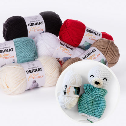 Repeat Crafter Me Penny and Benny Bear Box Bernat Softee Chunky