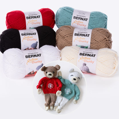 Repeat Crafter Me Penny and Benny Bear Box Bernat Softee Chunky