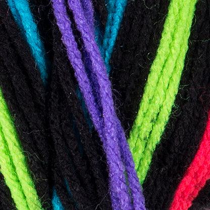 Red Heart Super Saver Yarn Neon Stripes