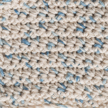 Lily Sugar'n Cream Ombres Yarn Denim Blue Prints