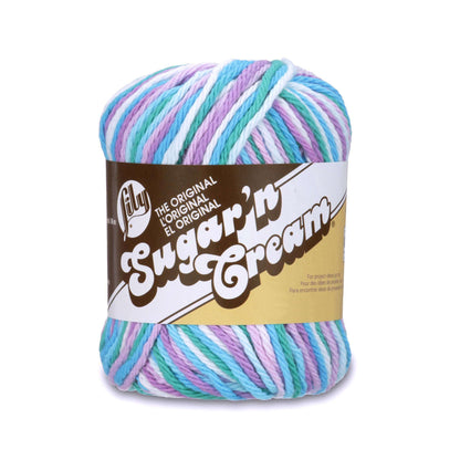 Lily Sugar'n Cream Ombres Yarn Beach Ball Blue Ombre