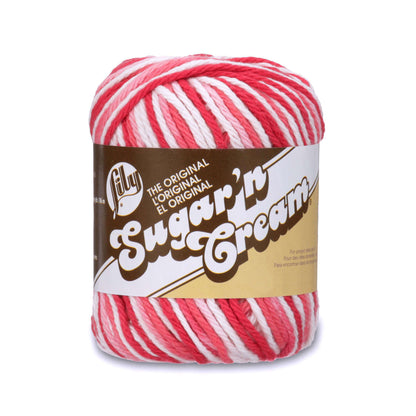 Lily Sugar'n Cream Ombres Yarn Azalea Ombre