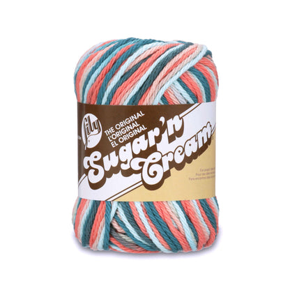 Lily Sugar'n Cream Ombres Yarn Coral Seas Ombre