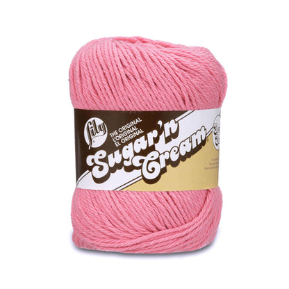 Lily Sugar'n Cream Super Size Yarn Rose Pink