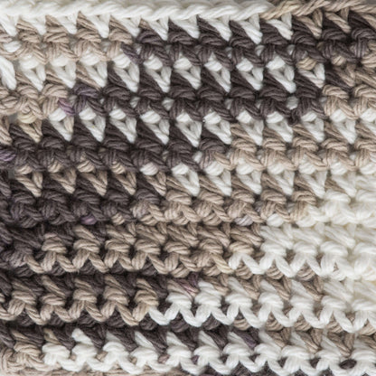 Lily Sugar'n Cream Super Size Ombre Yarn Chocolate Ombre