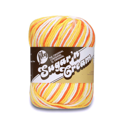 Lily Sugar'n Cream Super Size Ombre Yarn Creamsicle