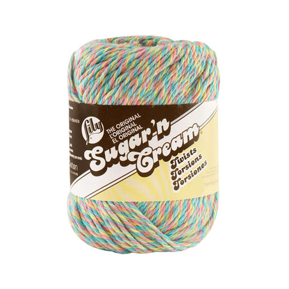 Lily Sugar'n Cream Twists Yarn - Discontinued Shades Candy Sprinkles Twists