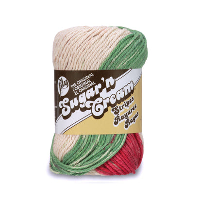 Lily Sugar'n Cream Stripes Yarn Holiday Stripes