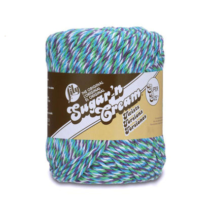 Lily Sugar'n Cream Super Size Twists Yarn - Discontinued Shades Squishy Twists
