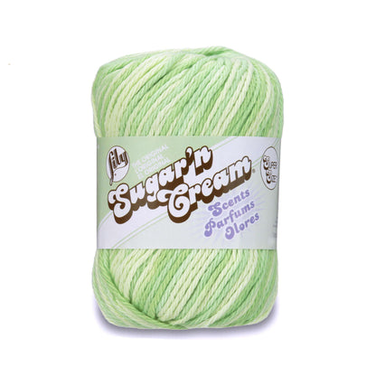 Lily Sugar'n Cream Super Size Scents Yarn - Discontinued Shades Aloe Vera
