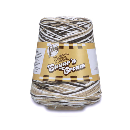 Lily Sugar'n Cream Cone Yarn (400g/14oz) Chocolate Ombre