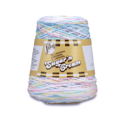 Lily Sugar'n Cream Cone Yarn (400g/14oz) - Discontinued Shades Pretty Pastels Ombre