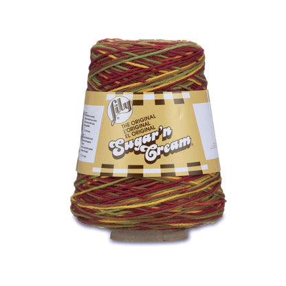 Lily Sugar'n Cream Cone Yarn (400g/14oz) Autumn Leaves Ombre