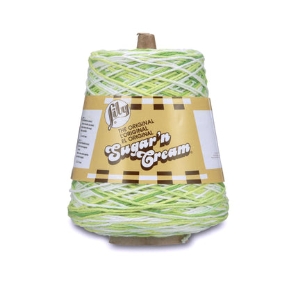 Lily Sugar'n Cream Cone Yarn (400g/14oz) Key Lime Pie Ombre