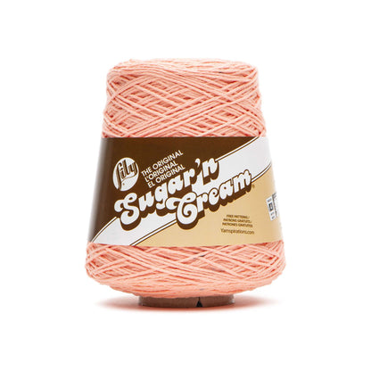 Lily Sugar'n Cream Cone Yarn (400g/14oz) Coral Rose