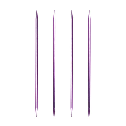 Susan Bates Silvalume 4 Pack, Double Point Knitting Needles U.S. 6 (4 mm)