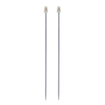 Susan Bates Silvalume 10" Single Point Knitting Needles U.S. 5 (3.75 mm)