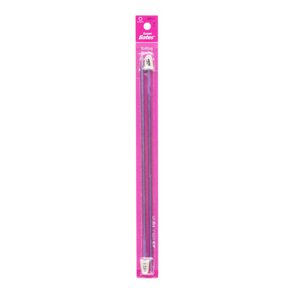Susan Bates Silvalume 10" Single Point Knitting Needles U.S. 6 (4 mm)