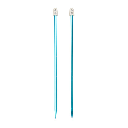 Susan Bates Silvalume 10" Single Point Knitting Needles U.S. 8 (5 mm)