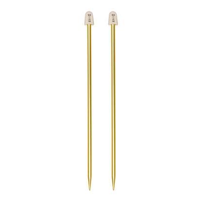 Susan Bates Silvalume 10" Single Point Knitting Needles U.S. 10 (6 mm)