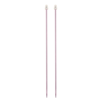 Susan Bates Silvalume 14" Single Point Knitting Needles U.S. 7 (4.5 mm)
