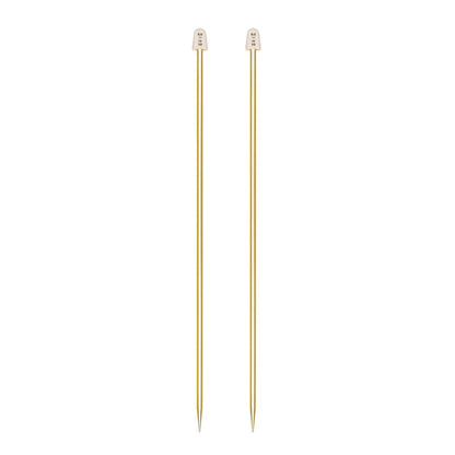 Susan Bates Silvalume 14" Single Point Knitting Needles U.S. 10 (6 mm)