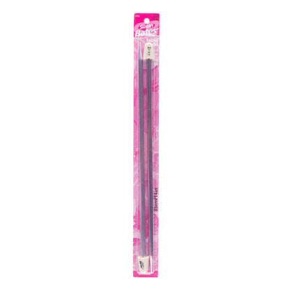 Susan Bates Silvalume 14" Single Point Knitting Needles U.S. 11 (8 mm)