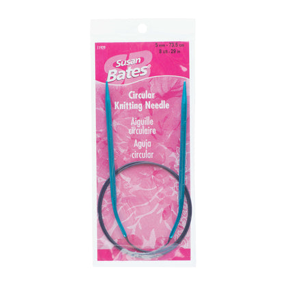 Susan Bates Silvalume 29" Circular Knitting Needles U.S. 8 (5 mm)